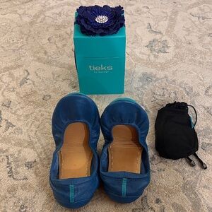 Tieks Blue Ballet Flats